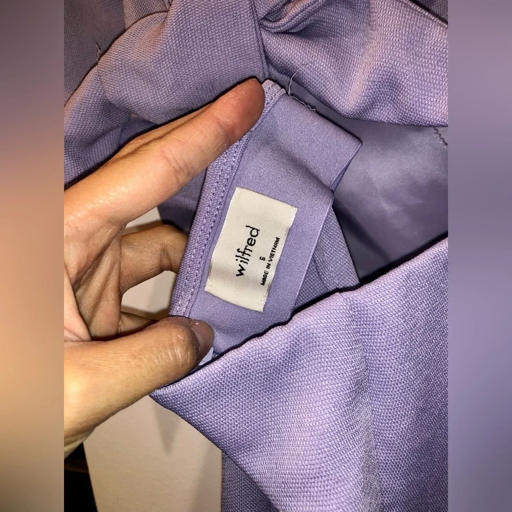 Wilfred Violet/Lilac Tie Back Dress - Picture 3 of 3